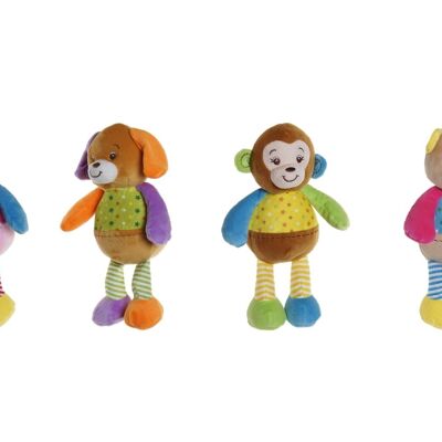 CUDDLY TOY POLYESTER 20X10X33 RATTLE 4 MOD.
