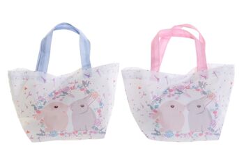 SAC TOILE POLYESTER 34X14X32 LAPINS 2 MOD. 1