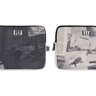 COUVERCLE IPAD TOILE POLYESTER 37X2X28 2 MOD.