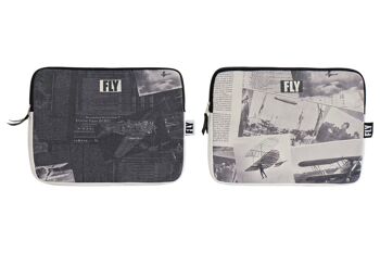 COUVERCLE IPAD TOILE POLYESTER 37X2X28 2 MOD. 1