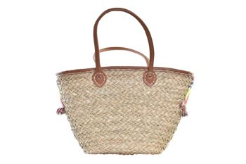 SAC EN PU SEAGRASS 56X27X30 PANIER 2 MOD BO196172196175 4