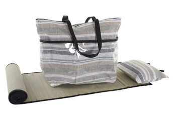 SAC SET 3 TOILE 44X23X62 70X180, 21X29 2 MOD. 3