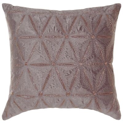 POLYESTER COTTON CUSHION 45X10X45 628GR VELVET