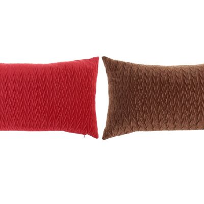 COUSSIN POLYESTER 50X30 375 GR VELOURS 2 MOD.