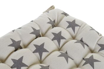 COUSSIN DE CHAISE EN COTON 40X6X40 430 GR. ÉTOILES 2 ITS CJ180056 4