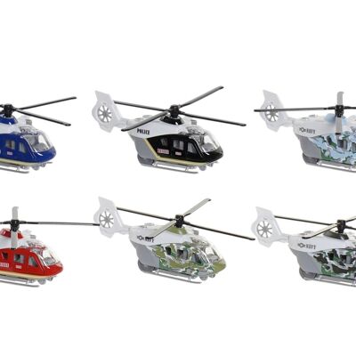 TOY METAL 23X4,5X7 HELICOPTER 6 MOD.