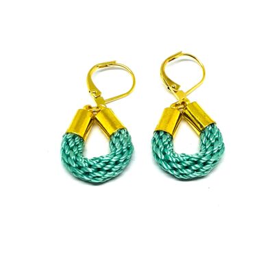 Boucles d'oreille Usonaki Turquoise