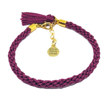 Burgundy Marumi bracelet