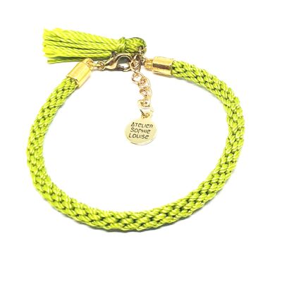 Bracelet Marumi Chartreuse
