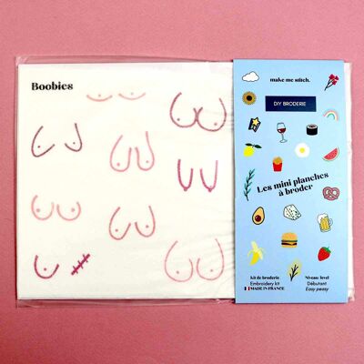 Mini embroidery boards - Boobies