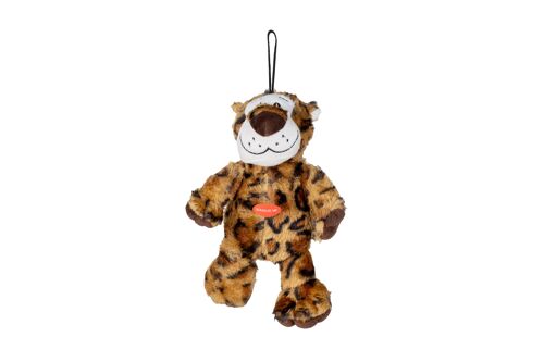 Peluche a cri leopard pour chiens