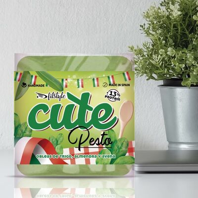 Cute Pesto Obleas Healthy 50g