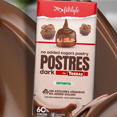 Chocolate Postres Negro 200g Maltitol FREE