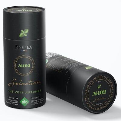 Nr. 102 - Grüner Bio-Tee mit Zitrusfrüchten - EcoPack-Karton