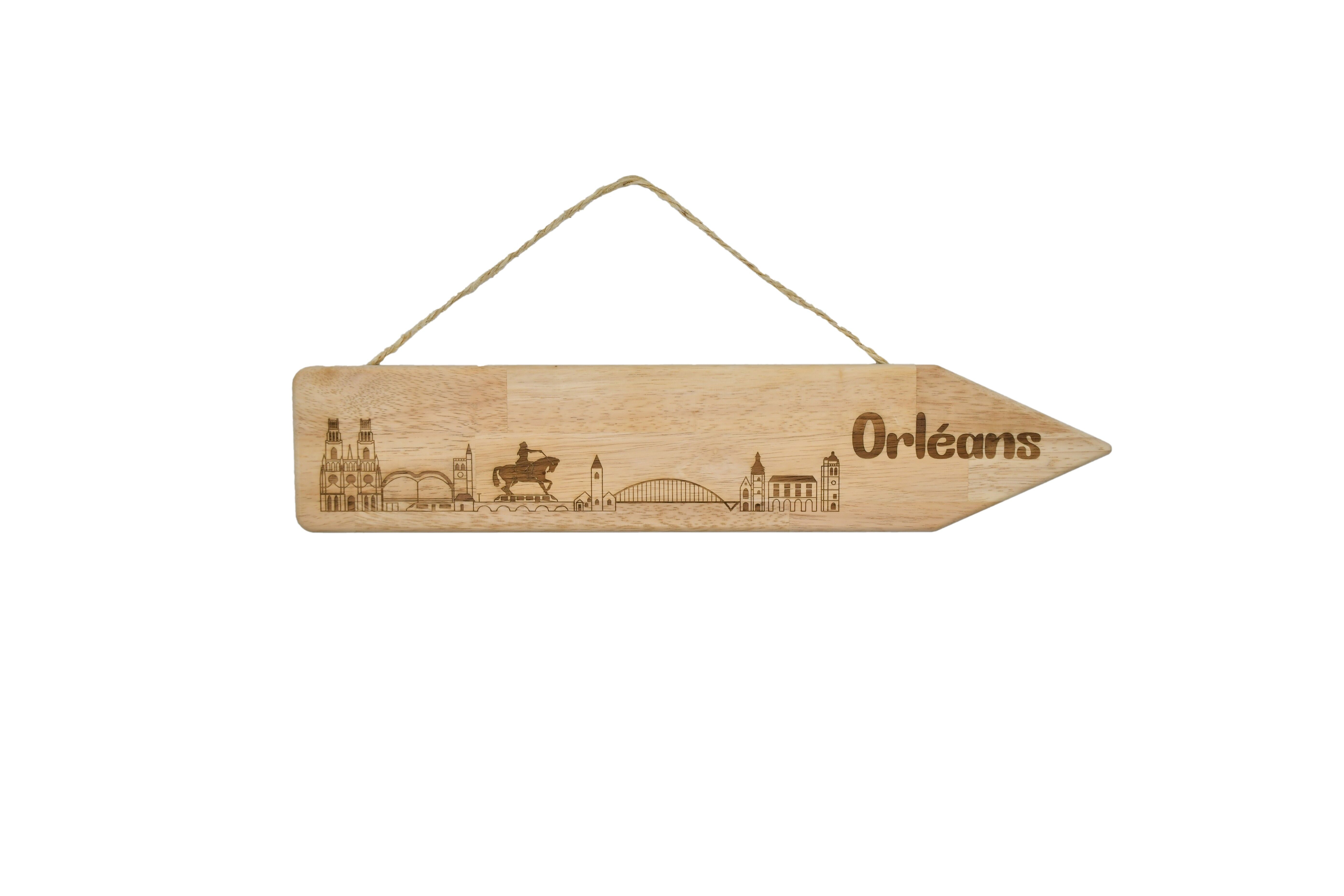 Segno di legno di Orleans Orleans