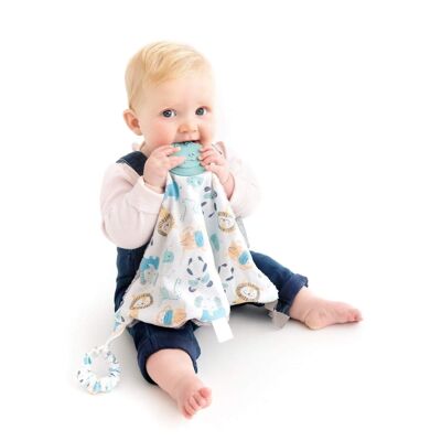 Baby Comforter with Teether - Cheeky Animals