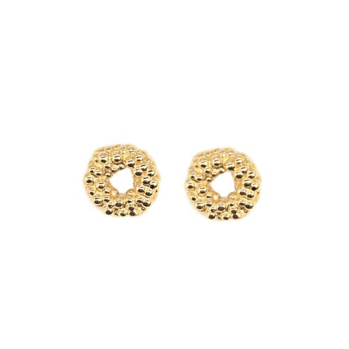 Mini Gold Barnacle Hoops