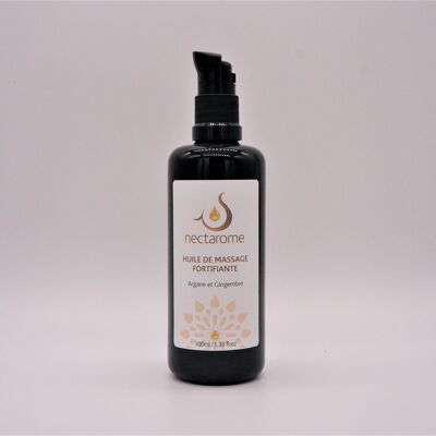 Huile de massage fortifiante gingembre