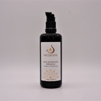 Sensual ylang-ylang massage oil