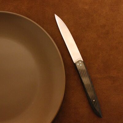Tableware's not dead! - Box of 4 knives - Carbon Fiber