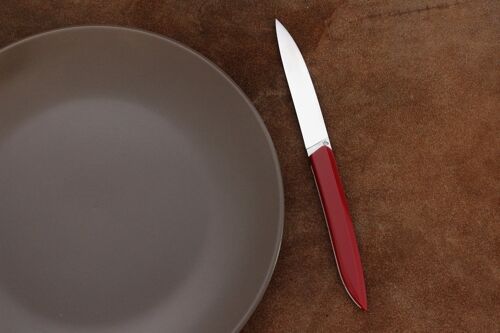 Tableware's not dead! - Coffret de 4 couteaux - Royal Red Corian