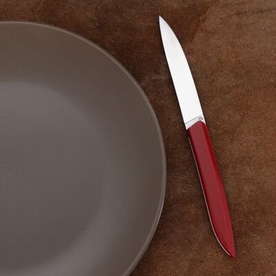 Tableware's not dead! - Coffret de 4 couteaux - Royal Red Corian