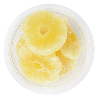 Dehydrated pineapple slices - 180g tray