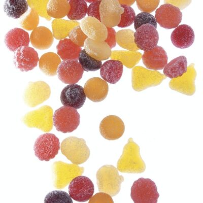 Vaschetta da 180gr: caramelle gommose alla frutta MIX Bio* e Vegan