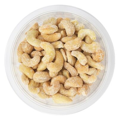 Parmesan flavored cashew nuts - 140 g tray