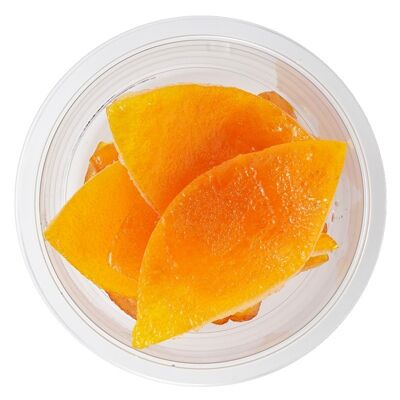 Spicchi di scorzette d'arancia candite - Vassoio da 200 g