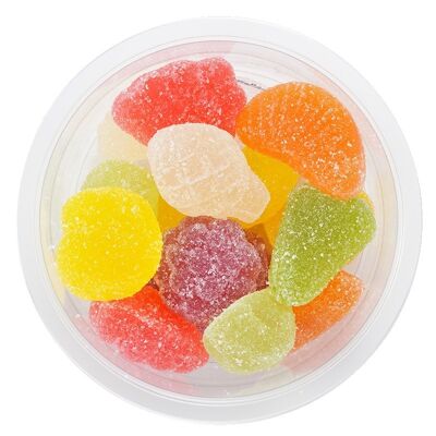 Fruits doux (gommes aromatisées aux fruits) - barquette de 250 g