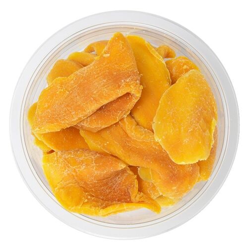 Lamelles de mangue au jus de mangue - barquette de 200 g