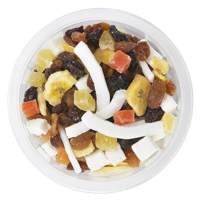 Exotic mix "dried and dehydrated fruits" - 180 g tray