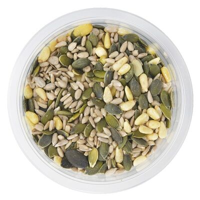 Mix de semillas (piñones, girasol, calabaza) - bandeja 200g