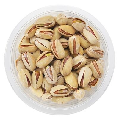 Roasted salted shelled pistachios - 150 g tray