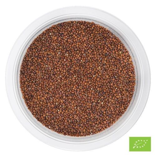 Graines de quinoa rouge Bio* - barquette de 200g