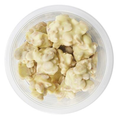 "Rocher" Peanuts coated with white chocolate - 180 g tray