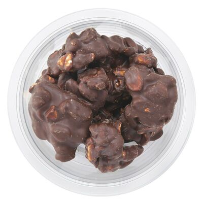 "Rocher" Arachides enrobées chocolat noir - barquette de 180 g