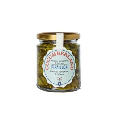 PIPAILLON CUCUMBERLAND - pickles concombre&t curcuma 212ml