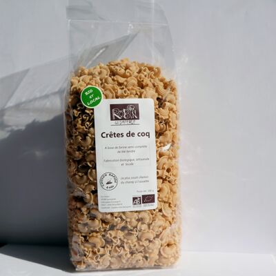 Organic soft wheat rooster crests 500 g