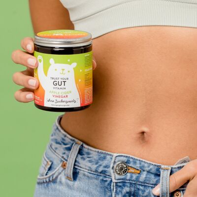 Confíe en sus vitaminas intestinales con Apple Cider Vinegar SF // 60