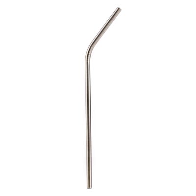 Curved stainless steel straws (sold by 100)
