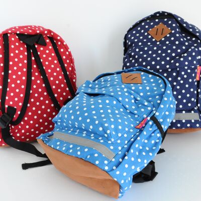Backpack dots with reflector