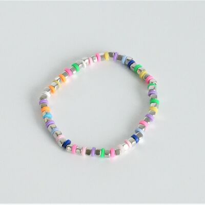 Bracelet cuboid multi discs