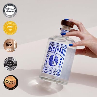 Gin Maharani, 70 cl, gradazione alcolica 41%