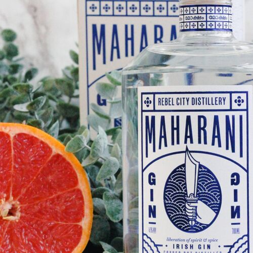 Maharani Gin Single Bottle & Presentation Box