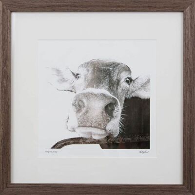 FRAMED Limited Edition Print THE BORN MUCKY COLLECTION - Gorgeous George