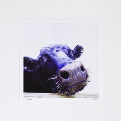 MOUNTED Limited Edition Print THE BORN MUCKY COLLECTION - CoCow CHANEL