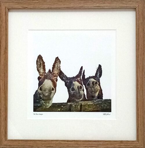 FRAMED Limited Edition Print THE BORN MUCKY COLLECTION – The Three Amigos