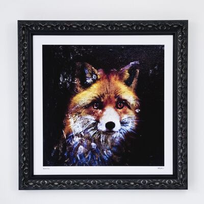 FRAMED Limited Edition Print THE BORN WILD COLLECTION – MYSTIC FOX